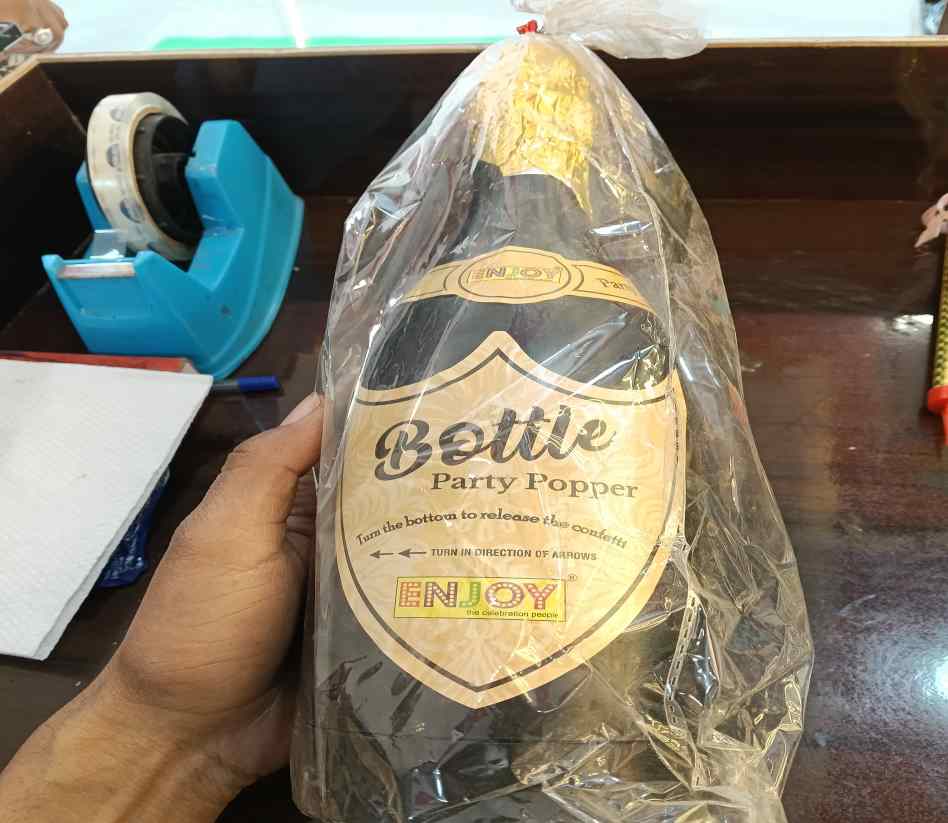 Bottle party poper 