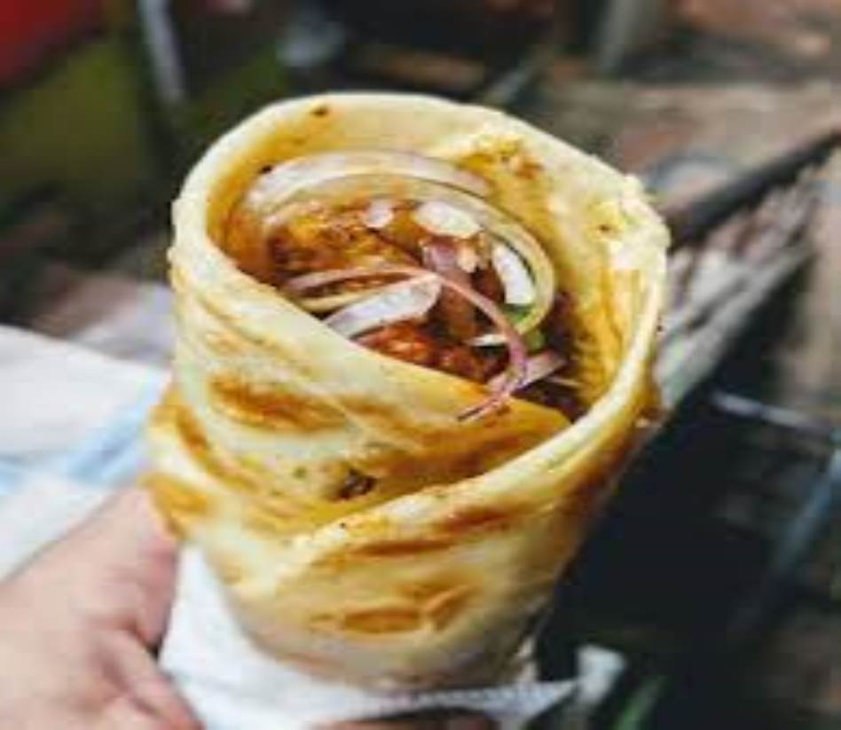 Double Egg Chicken Roll